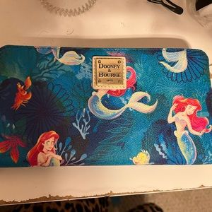 Dooney & Bourke The Little Mermaid wristlet wallet